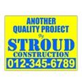 Construction Sign Templates