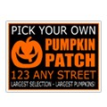 Seasonal Sign Templates