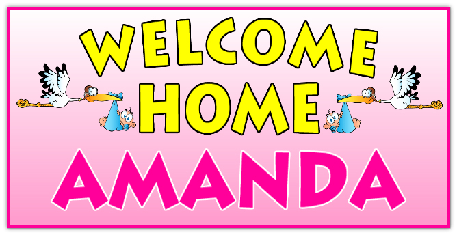 WELCOME HOME BANNER 109, Welcome Home Banner Templates, Design Templates, Real Cheap Signs - Custom Yard Signs, Vinyl Banners