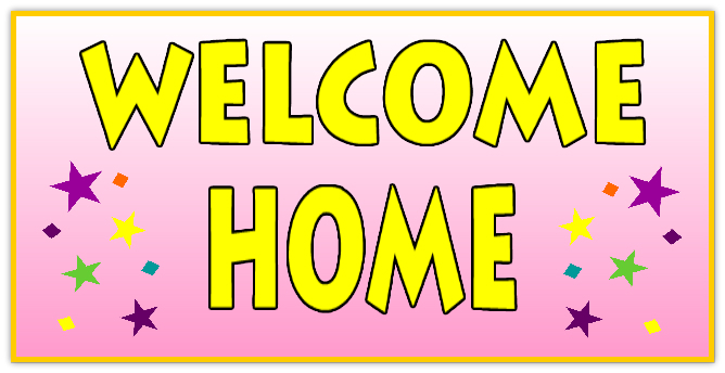 WELCOME HOME BANNER 110 | Welcome Home Banner Templates | Design