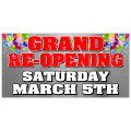 Grand Opening Banner 105